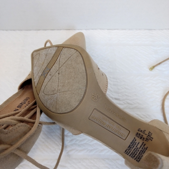 Christian Siriano Lace Up Heels - Picture 4 of 7